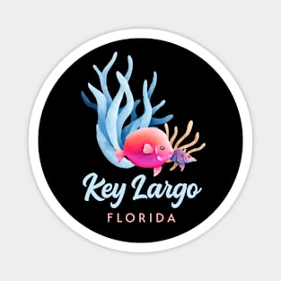 Key Largo Florida Coral Reef Diving Snorkeling Magnet